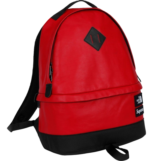 Supreme/The North Face Leather Day Pack - Red