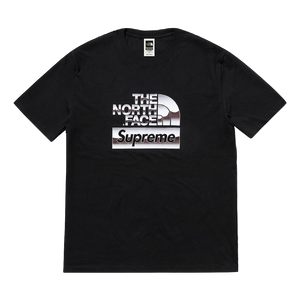 Supreme/The North Face Metallic Logo Tee - Black - Used