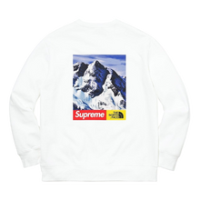 Supreme/The North Face Mountain Crewneck Sweatshirt - White