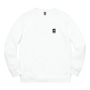 Supreme/The North Face Mountain Crewneck Sweatshirt - White Supreme