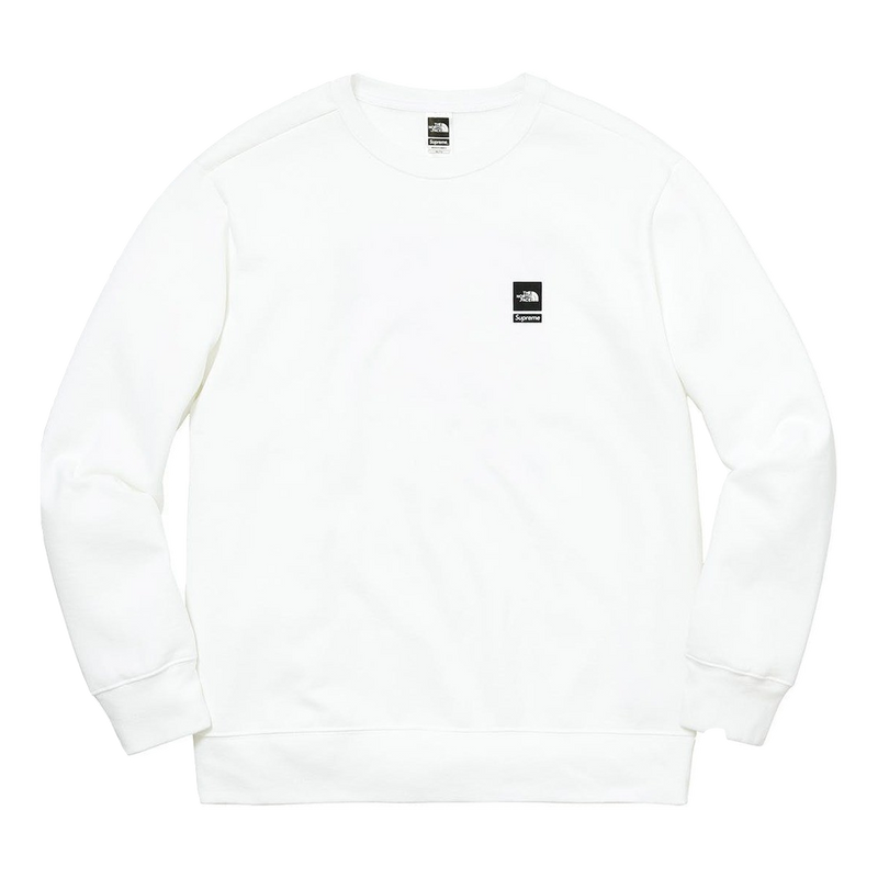 Supreme The North Face Mountain Crewneck Sweatshirt White Grails SF