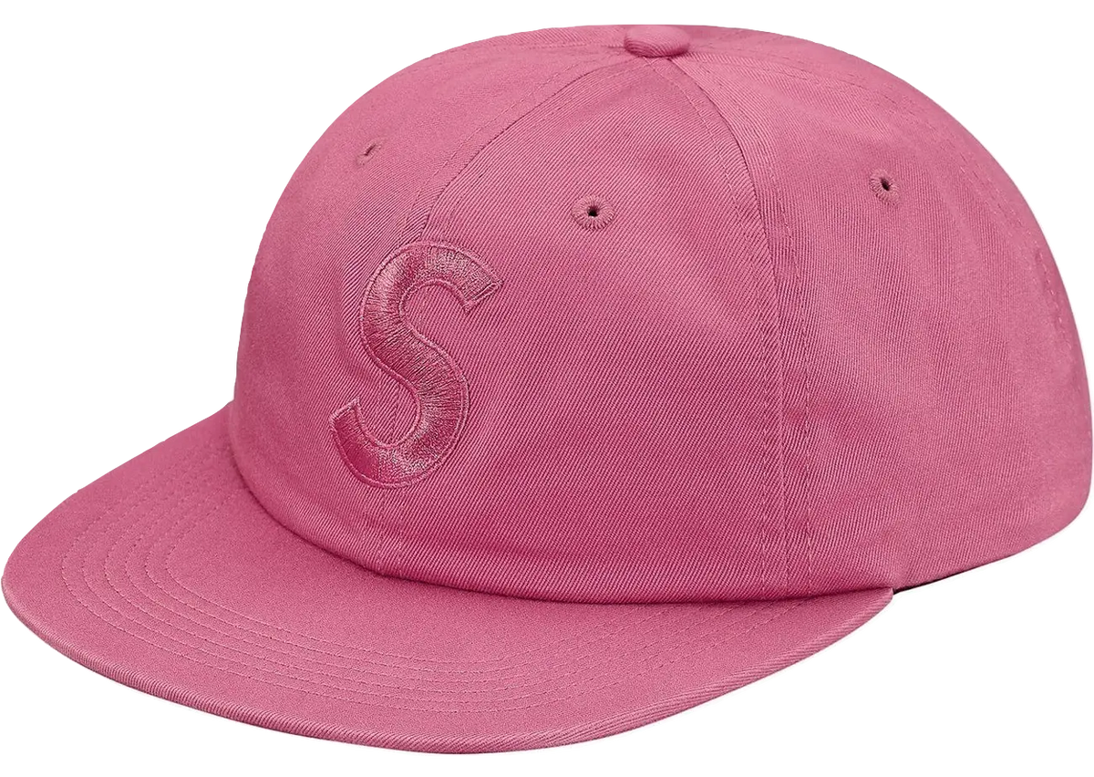 Supreme Tonal S Logo 6-Panel - Brt Rose Supreme