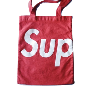 Supreme Sup Logo Tote Bag 2009