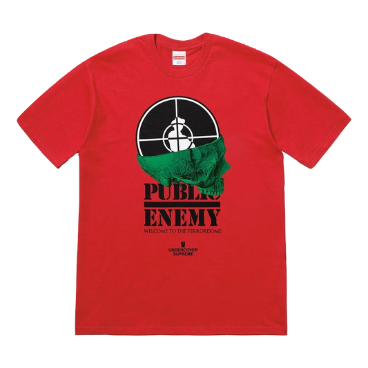 Supreme/UDC Public Enemy Terrordome Tee - Red - Used