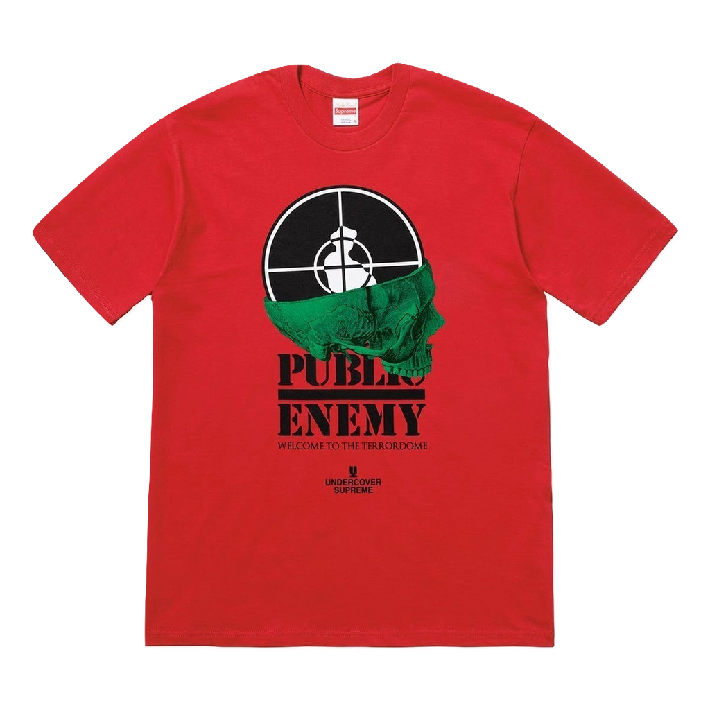 Supreme/UDC Public Enemy Terrordome Tee - Red - Used