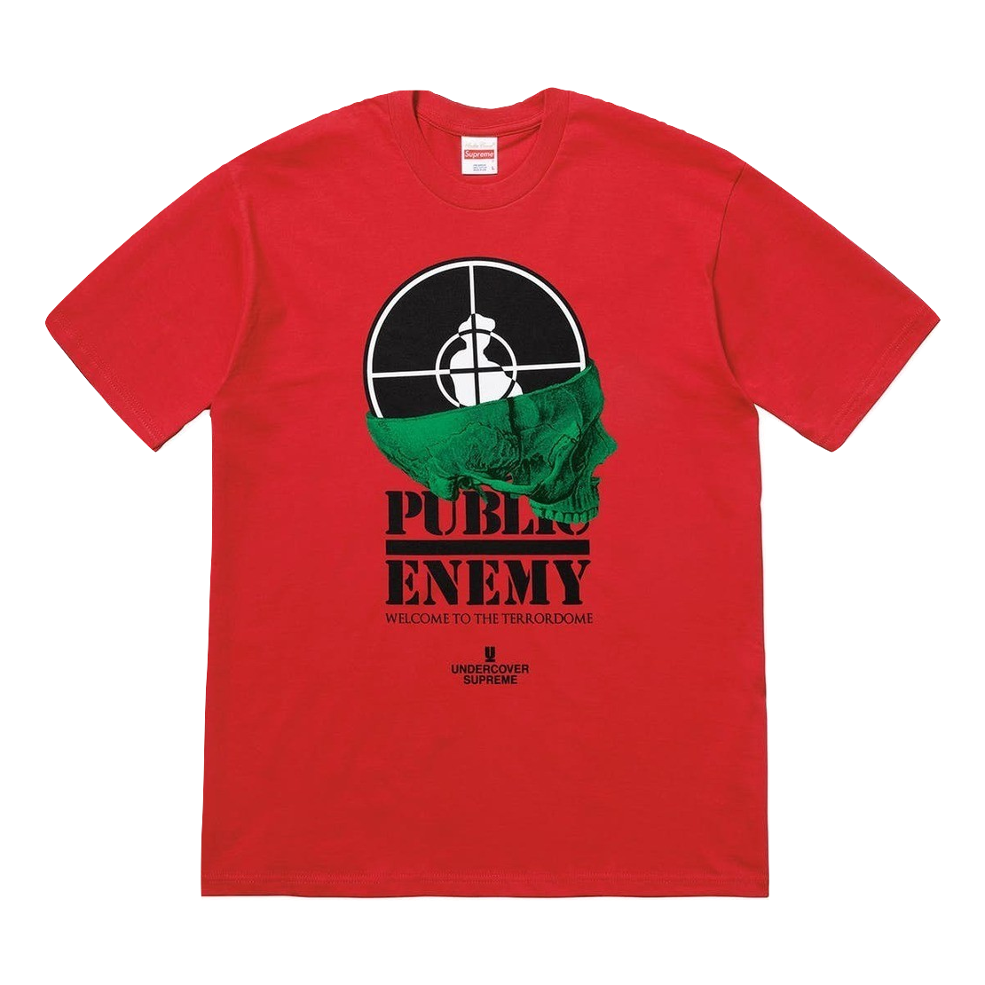 Supreme/UDC Public Enemy Terrordome Tee - Red - Used