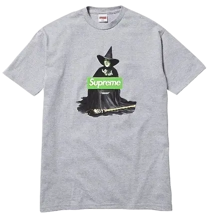 Supreme/Undercover Witch Tee - Grey - Used Supreme