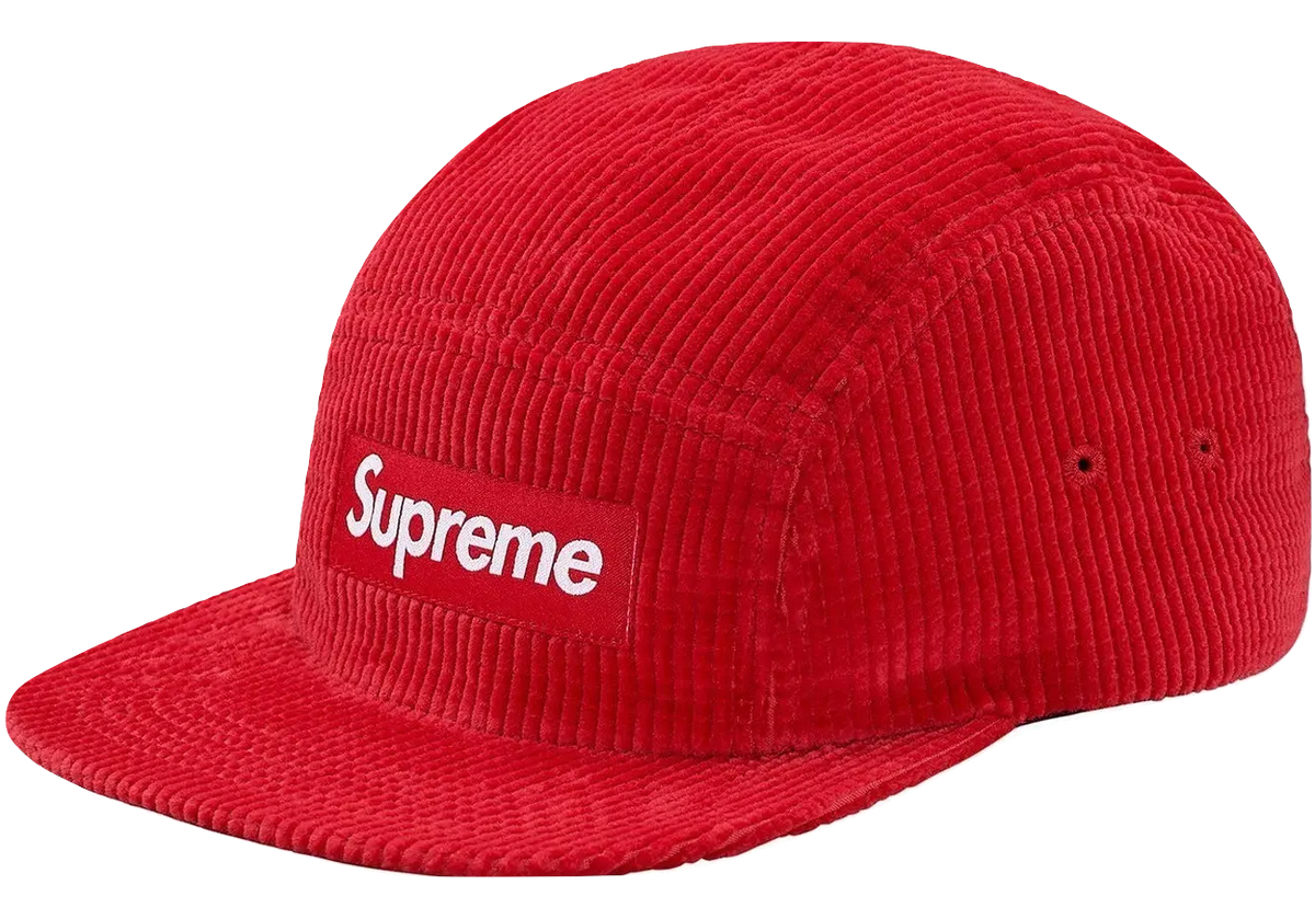 Supreme Waffle Corduroy Camp Cap Supreme