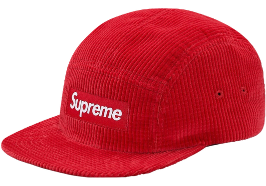 Supreme Waffle Corduroy Camp Cap