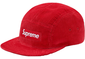 Supreme Waffle Corduroy Camp Cap
