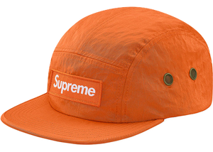 Supreme Washed Nylon Camp Cap