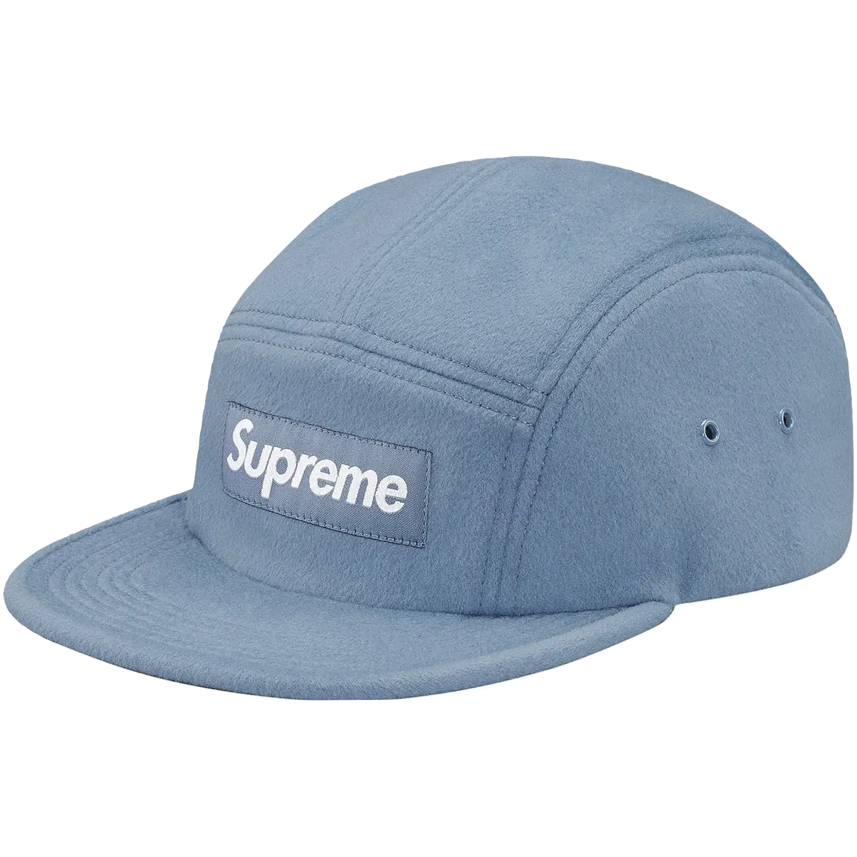Supreme Wool Camp Cap - Slate Supreme
