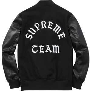Supreme Wool Varsity Crew Jacket Supreme
