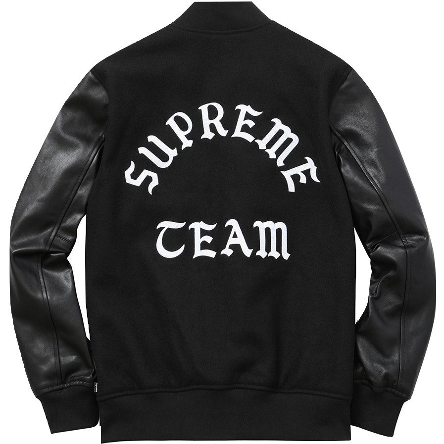 Supreme Wool Varsity Crew Jacket