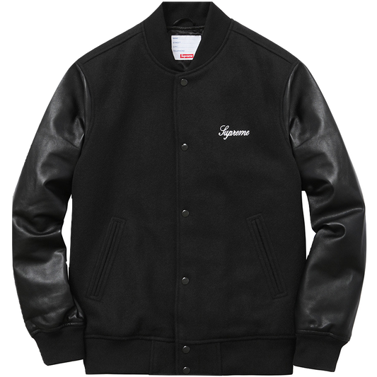 Supreme Wool Varsity Crew Jacket - Used