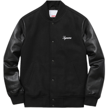 Supreme Wool Varsity Crew Jacket - Used