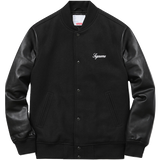 Supreme Wool Varsity Crew Jacket - Used