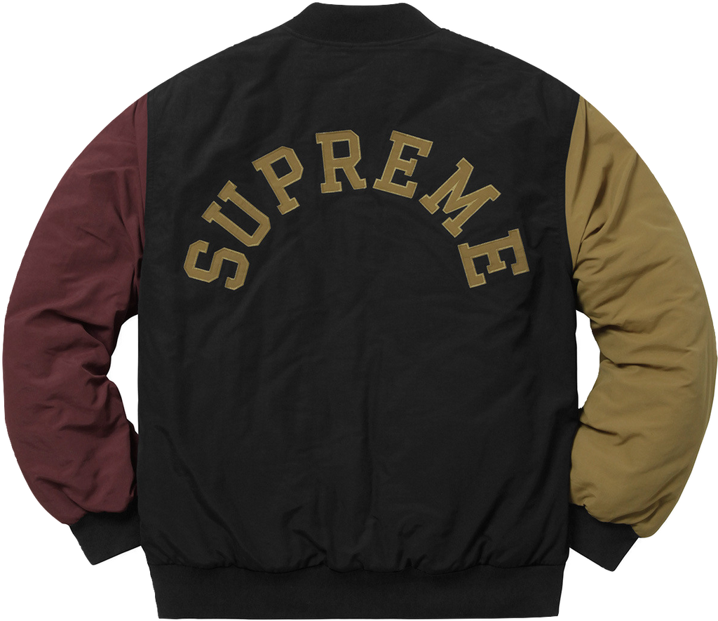 Supreme/Champion Color Blocked Jacket