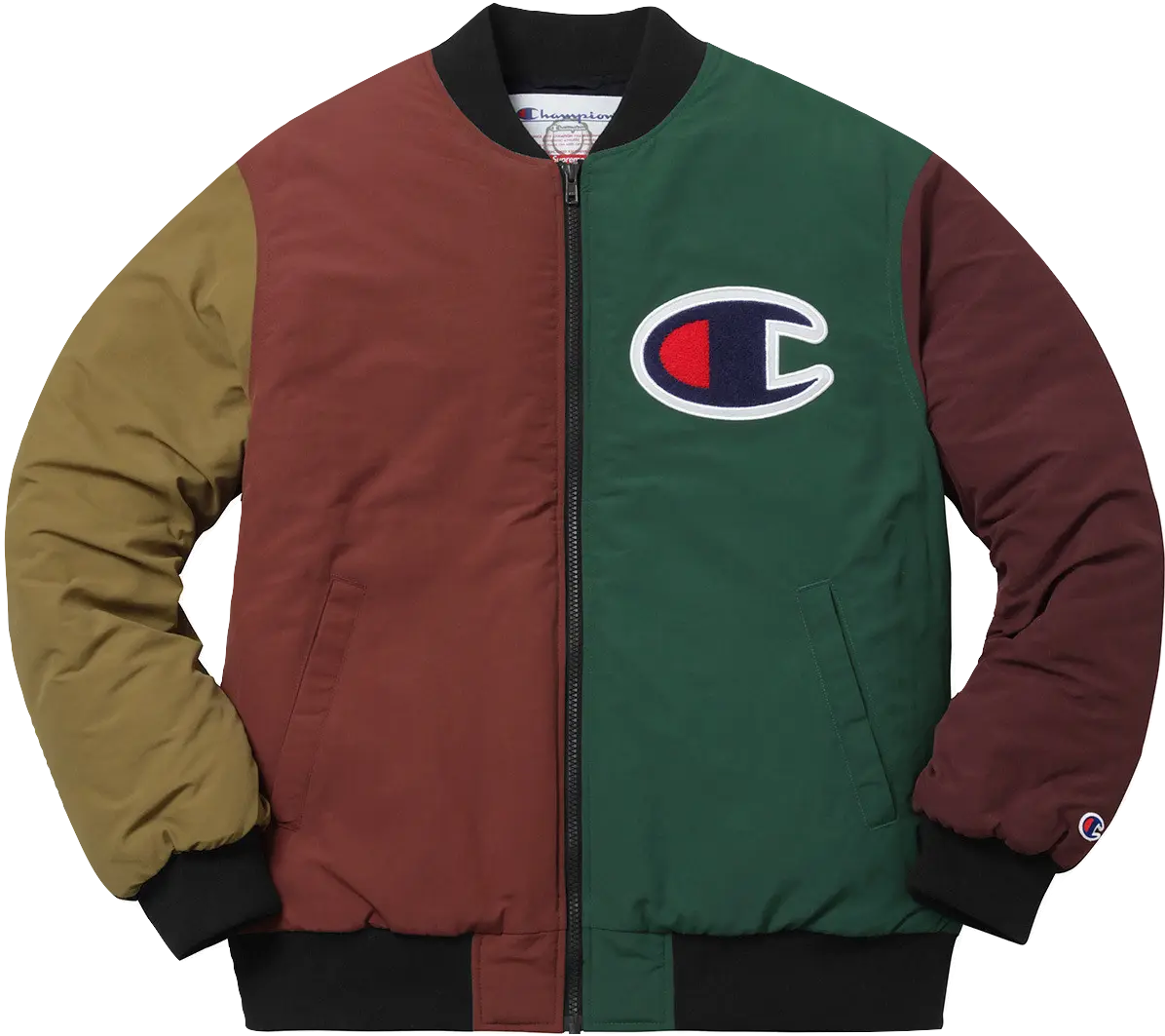 Supreme/Champion Color Blocked Jacket Supreme