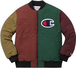 Supreme/Champion Color Blocked Jacket