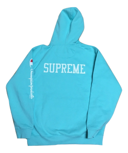 Supreme x Champion Hoodie - Aqua