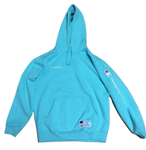 Supreme x Champion Hoodie - Aqua Supreme