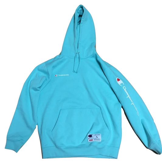 Supreme x Champion Hoodie - Aqua