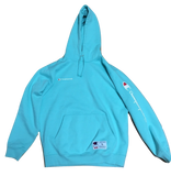 Supreme x Champion Hoodie - Aqua