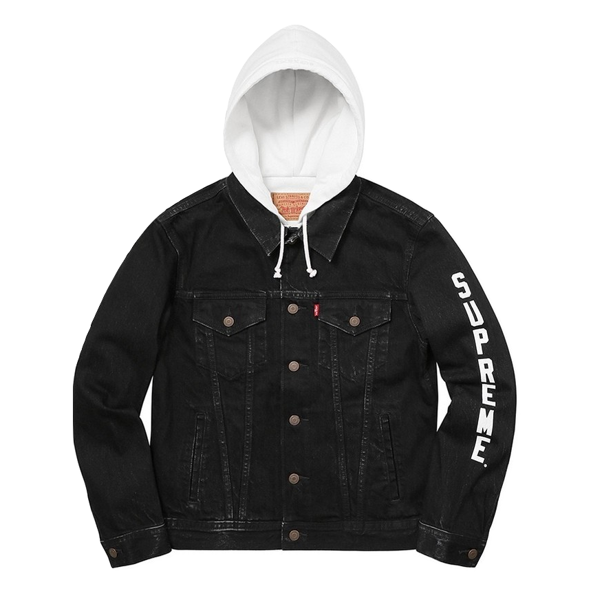 Supreme x Levi Jean Jacket - Black
