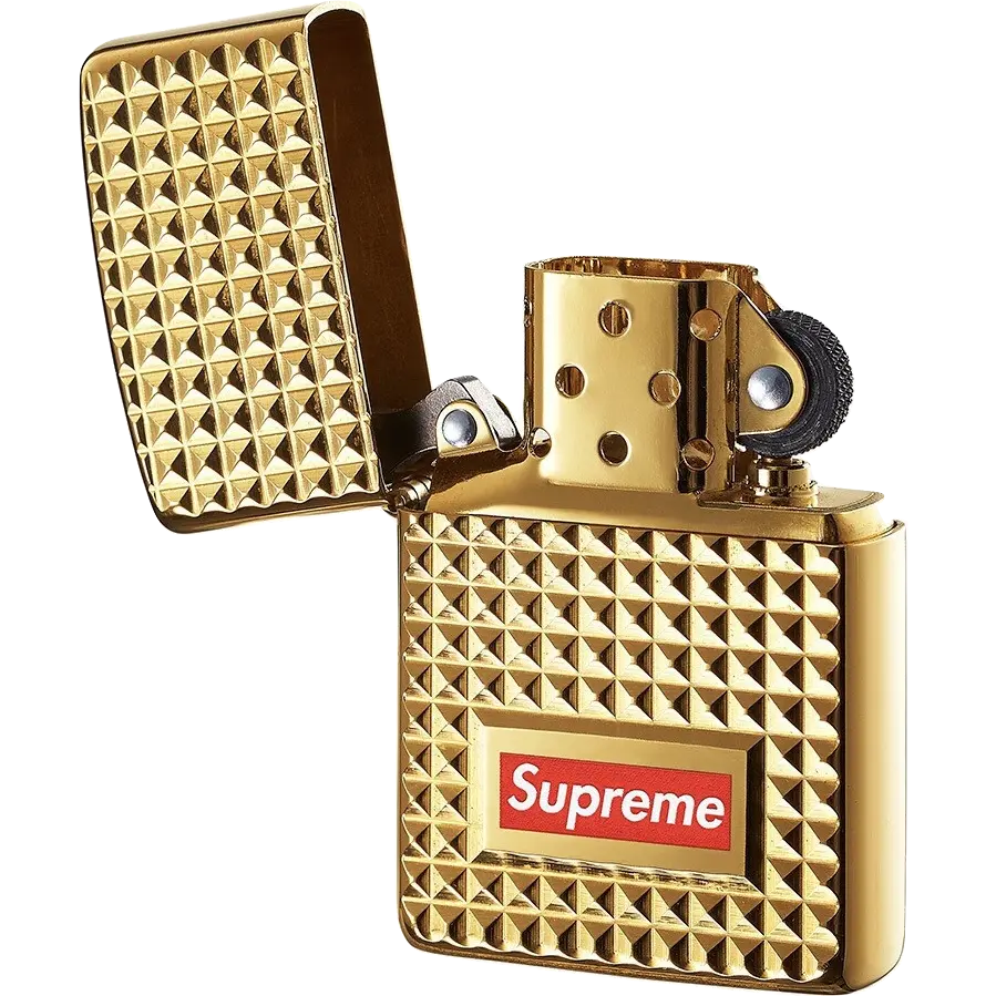 Supreme Zippo Lighter - Gold Supreme