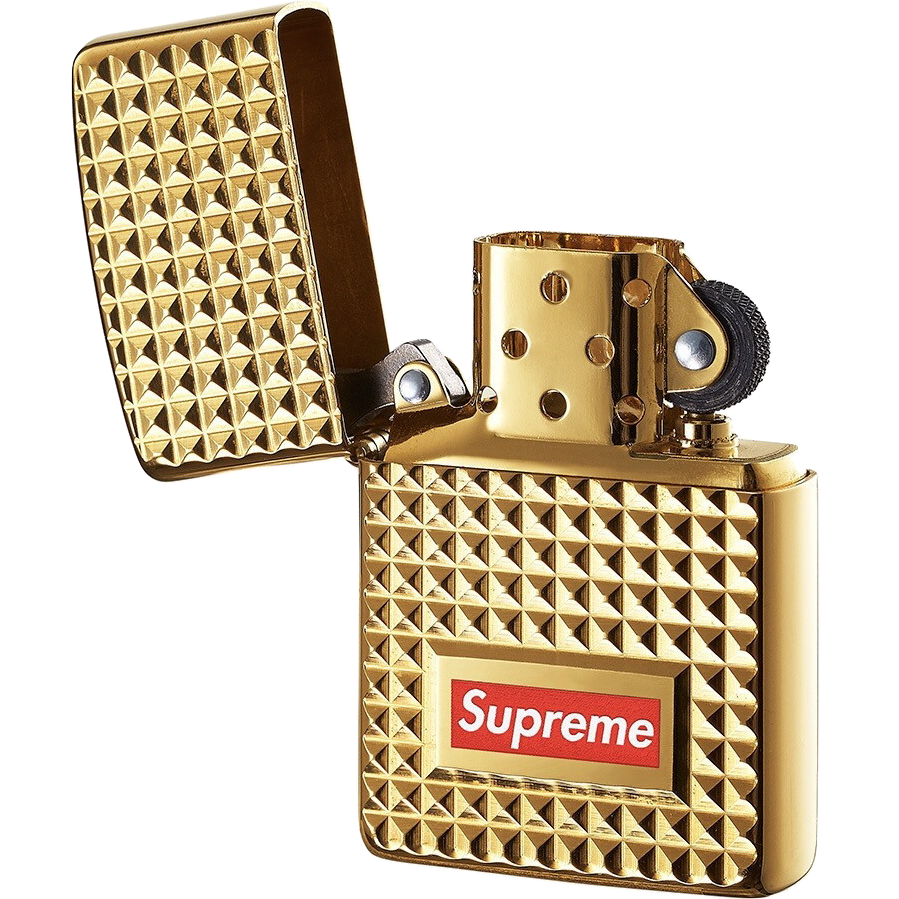 Supreme Zippo Lighter - Gold