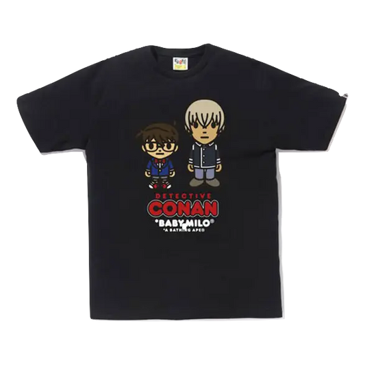 A Bathing Ape x Conan & Amuro Tee - Black Bape