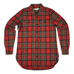 Off-White Plaid Arrows Flannel - Red OFF-WHITE