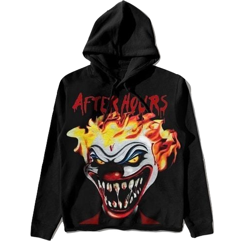 The Weekend x VLone Bat and if I OD Pullover Hoodie - Black VLone