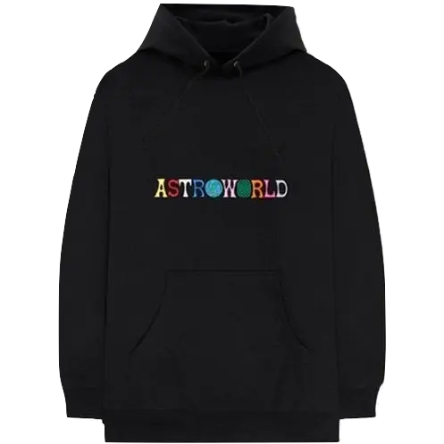 Travis Scott Astroworld Wish You Were Here Hoodie - Black Travis Scott