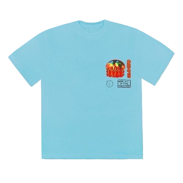Cactus Jack C/O 2020 T-Shirt - Sky Travis Scott