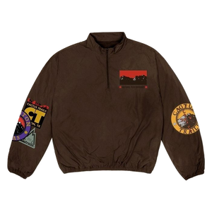 Travis Scott Cactus Trails Half Zip Windbreaker - Brown - Used Travis Scott