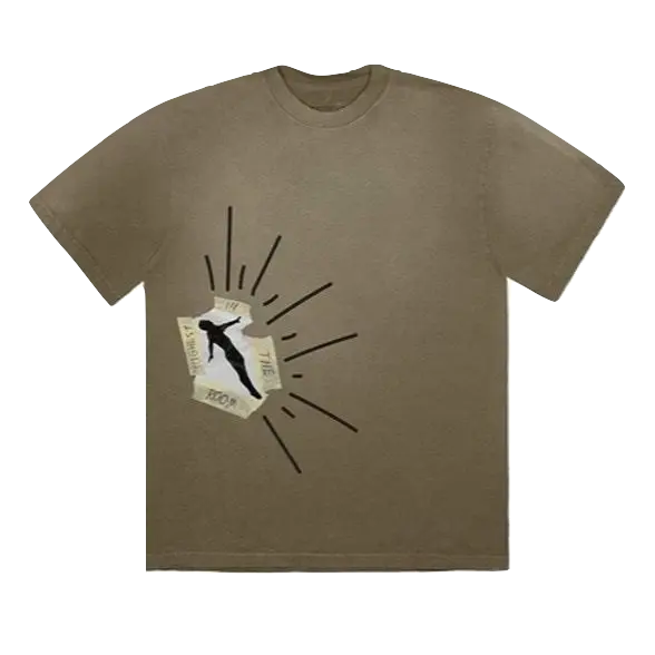 Travis Scott Highest In The Room Dive Tee - Olive Travis Scott