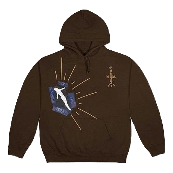 Travis Scott Highest In The Room Not For Decoding Hoodie - Brown Travis Scott