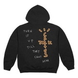 Travis Scott Highest In The Room Sun Hoodie - Black