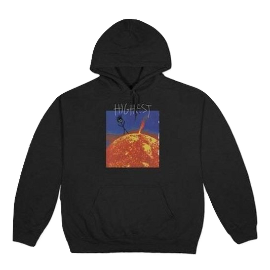Travis Scott Highest In The Room Sun Hoodie - Black