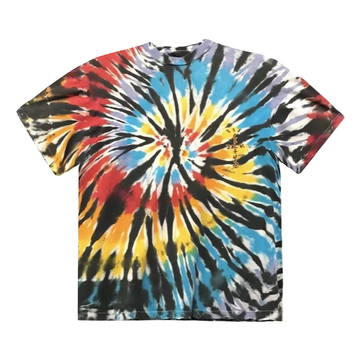 Travis Scott Highest In The Room Tee - Tie Dye Travis Scott