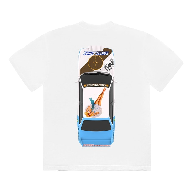 Travis Scott Jackboys Vehicle T-Shirt III - White Travis Scott