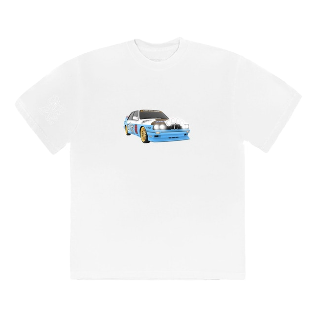 Travis Scott Jackboys Vehicle T-Shirt III - White
