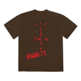 Travis Scott Jordan Cactus Jack Highest T Shirt - Brown - Used