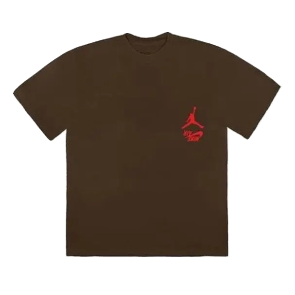 Travis Scott Jordan Cactus Jack Highest T Shirt - Brown Travis Scott