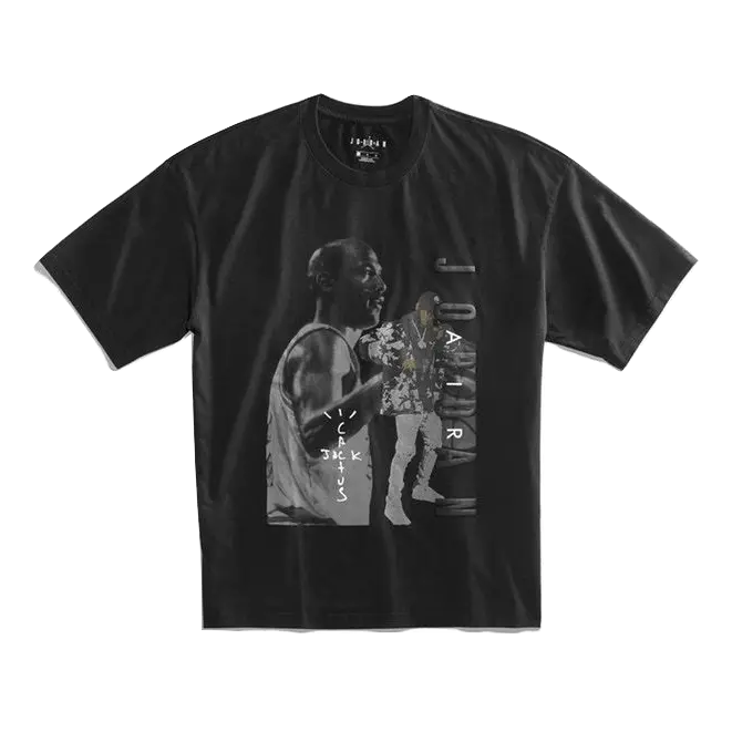 Travis Scott Jordan Tee - Black Travis Scott