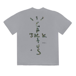 Travis Scott Motherboard Logo III T-Shirt - Grey - Used Travis Scott
