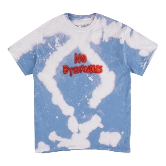 Travis Scott No Bystanders Tee - Blue Tie Die - Used