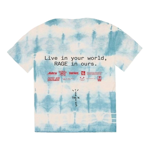 Travis Scott The Scotts World Tie Dye T-Shirt - Tie Dye - Used Travis Scott